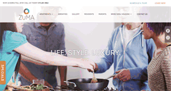 Desktop Screenshot of liveatzuma.com