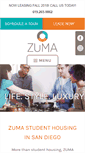Mobile Screenshot of liveatzuma.com
